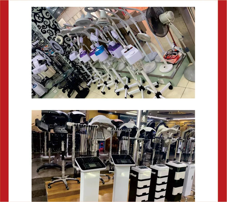 The New Barber Shop Chair Can Be Lifted And Reclined Hair Salon Special Hair Cutting Chair Stainless Steel Stool Factory Direct