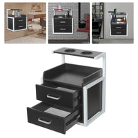 Multifunktionale Salonwagen Wandmontierter Friseurschrank Friseursalon Spezial Dauerwellen-Färbemittel-Ablageregal Möbel