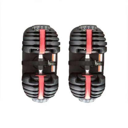 Verstellbarer 10–50 kg Hantelsatz mit mehreren Gewichtsoptionen, rutschfester Nylon-Griff, individuelles Logo, Langhantel-Krafttraining, 24 kg Hantel