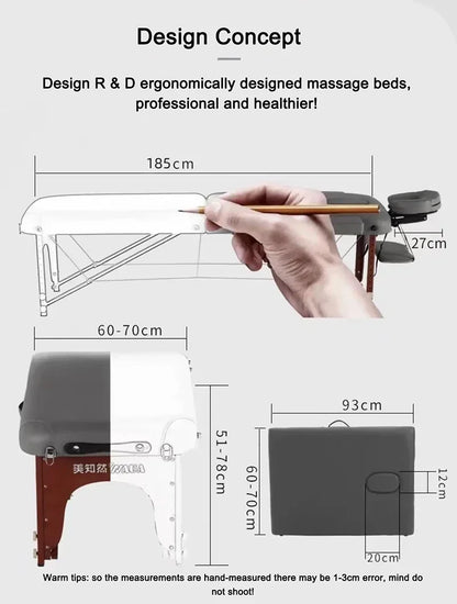 Massage Portable Stretchers Professional Stretcher Luxury Comfortable Spa Bed Folding Table Aesthetic Camas Y Muebles Beauty De