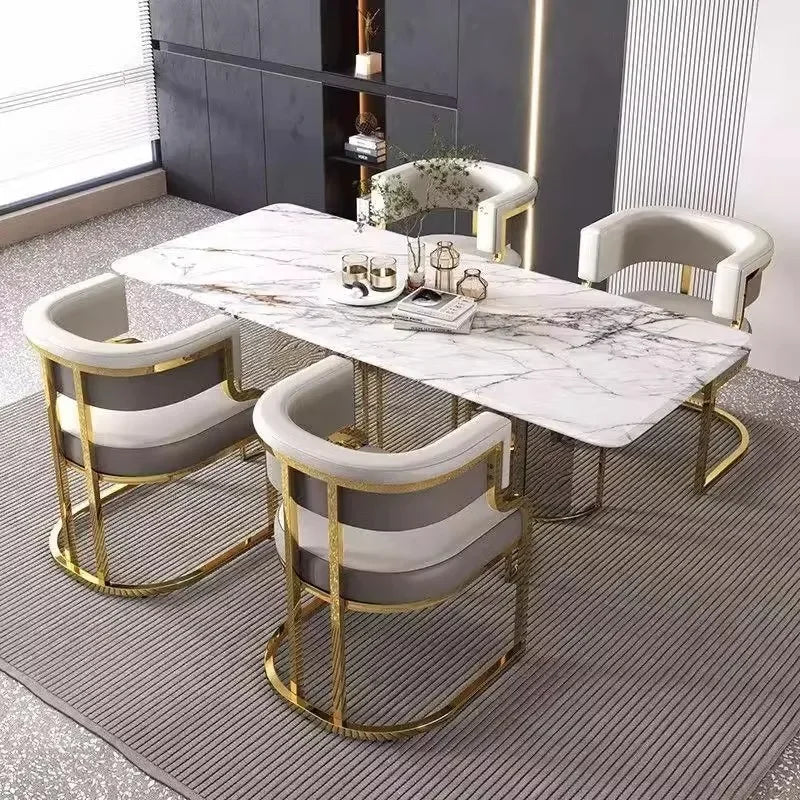 Luxuriöse, moderne, schlichte Freizeitstühle, Esszimmerstühle, Heimbesprechungsstühle, Mode-Make-up-Stühle, Teetischstühle