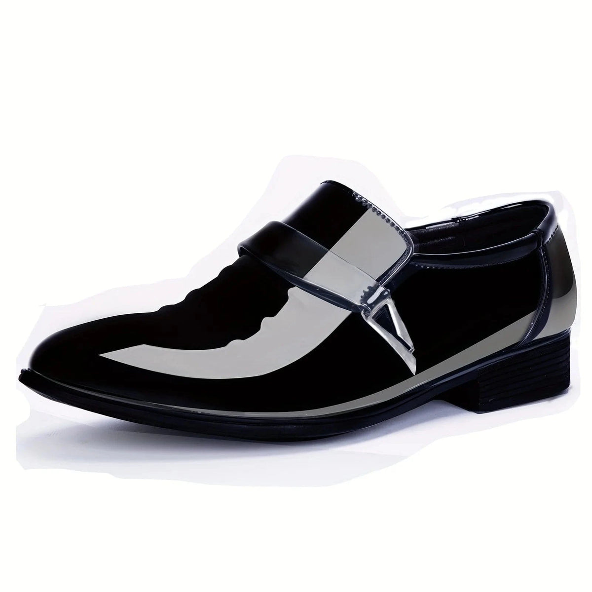 Herren Tuxedoschuhe mit spitzer Zehenpartie – legere und modische Hochzeitsschuhe