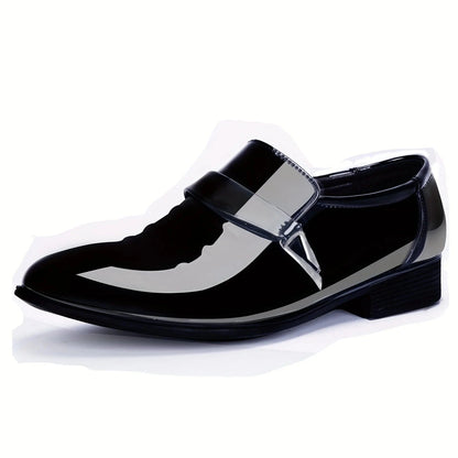 Herren Tuxedoschuhe mit spitzer Zehenpartie – legere und modische Hochzeitsschuhe
