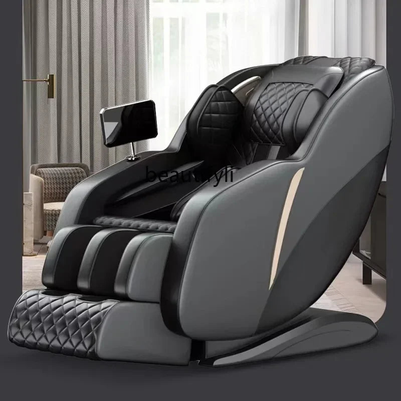 Asmt56 kommerzieller Massagesessel für Mittelalte und Senioren, vollautomatischer Zero-Gravity-Reisesessel, Home-Jade-Bewegungskabine