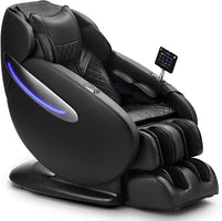 Massagesessel Ganzkörper, SL-Track Zero Gravity Shiatsu Massagesessel Ruhesessel mit Wadenrolle Thai Stretch Heizung Bluetooth