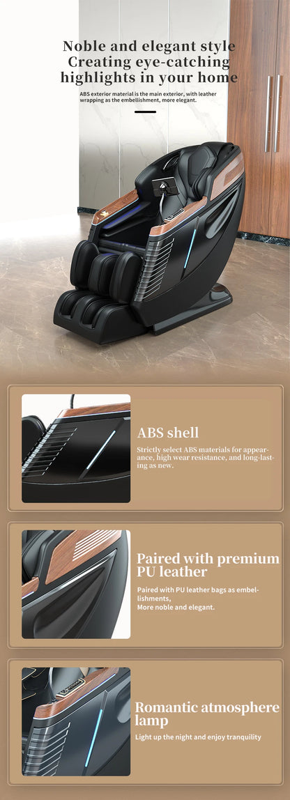 Massage Chair Full Body New Model Home Office Factory Electric Heating Kneading Luxury Zero Gravity Recliner Massage Chair