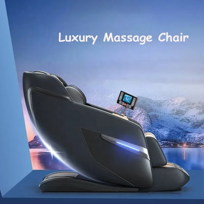 Neues Design Luxus Elektrisch 4D Schwerelosigkeit Ganzkörper Airbags Smart 6 Auto-Programme Massagesessel 220V Kostenlose Ersatzteile VET