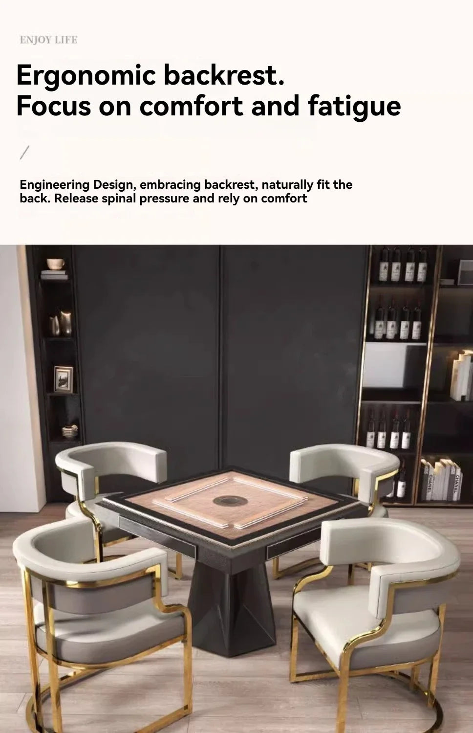 Luxuriöse, moderne, schlichte Freizeitstühle, Esszimmerstühle, Heimbesprechungsstühle, Mode-Make-up-Stühle, Teetischstühle