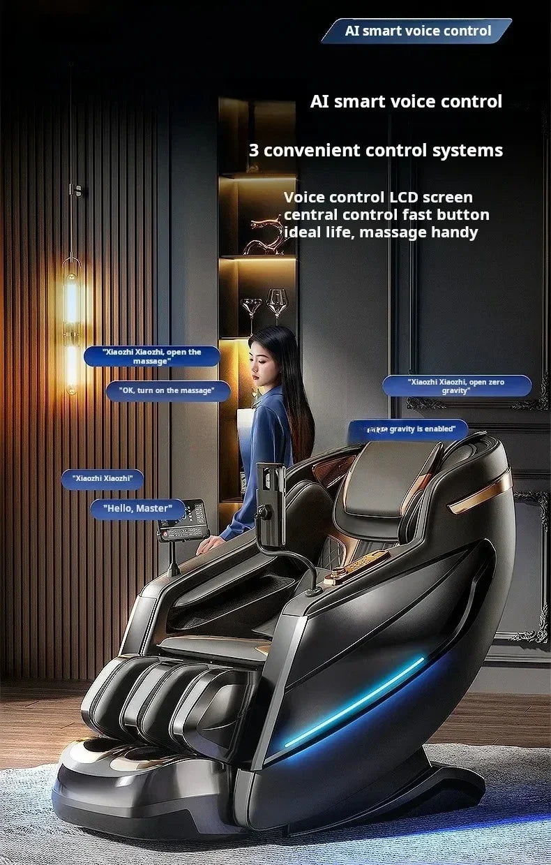 2026 Massagesessel Multifunktional 6D Schwerelosigkeit Shiatsu Luftdruck Bequem Professionell Menschliche Berührung Neuestes