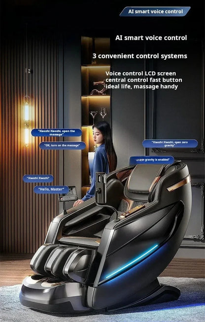 2026 Massagesessel Multifunktional 6D Schwerelosigkeit Shiatsu Luftdruck Bequem Professionell Menschliche Berührung Neuestes