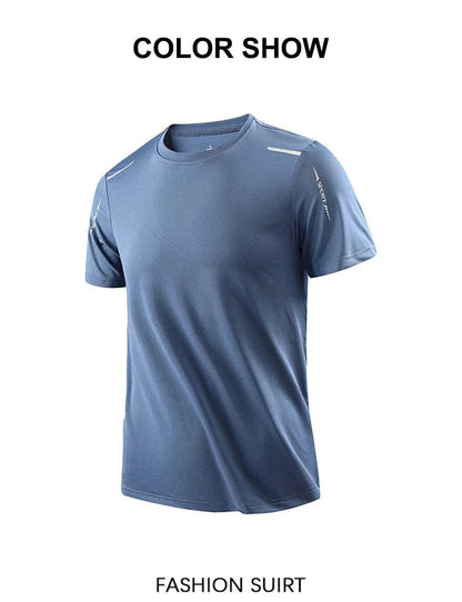 Men’s Quick-Dry Breathable Running T-Shirt