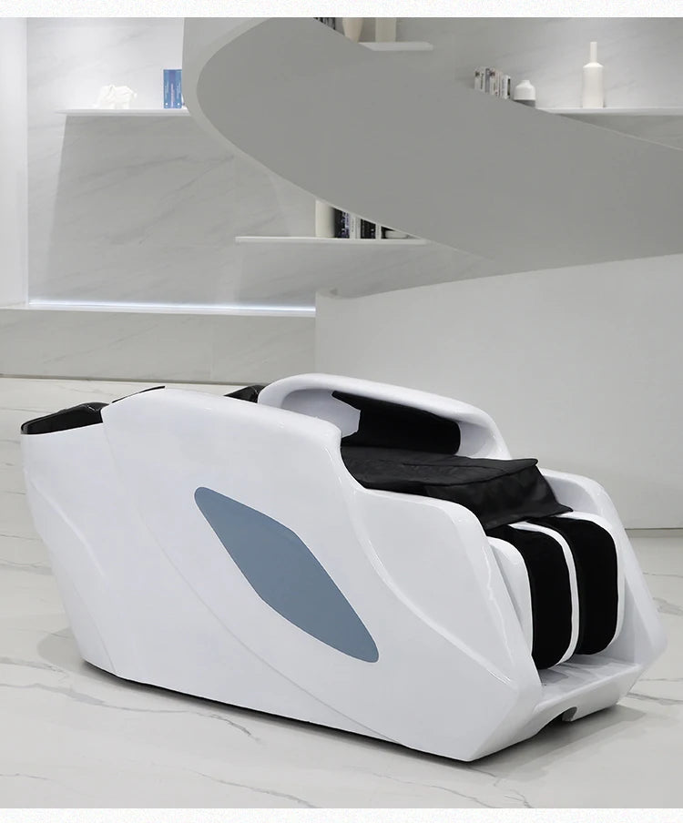 Elektrisches intelligentes Massage-Shampoo-Bett Friseursalon Spezial Thai Flachliegendes Friseursalon Automatisches Kopfbehandlungsbett Massagebett