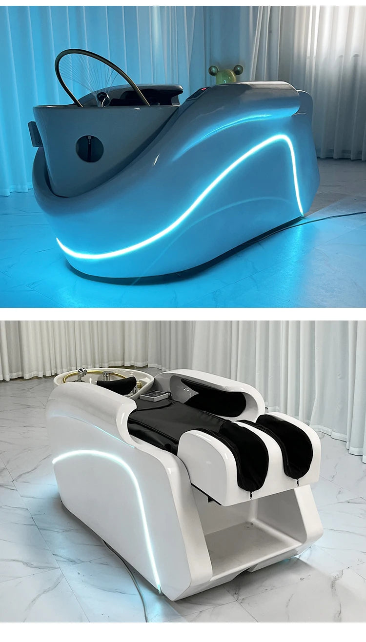 Funky Zirkulation Liegende Intelligente Salonstühle Wohnzimmer Nagel Friseur Waschstuhl Haarausstattung Cama Champú Rendy Möbel
