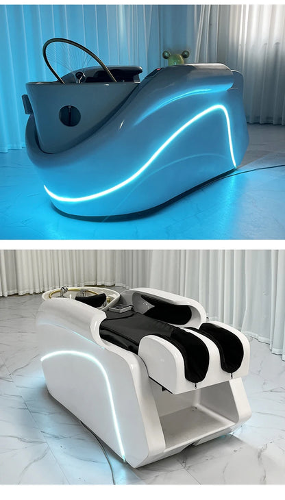 Funky Zirkulation Liegende Intelligente Salonstühle Wohnzimmer Nagel Friseur Waschstuhl Haarausstattung Cama Champú Rendy Möbel