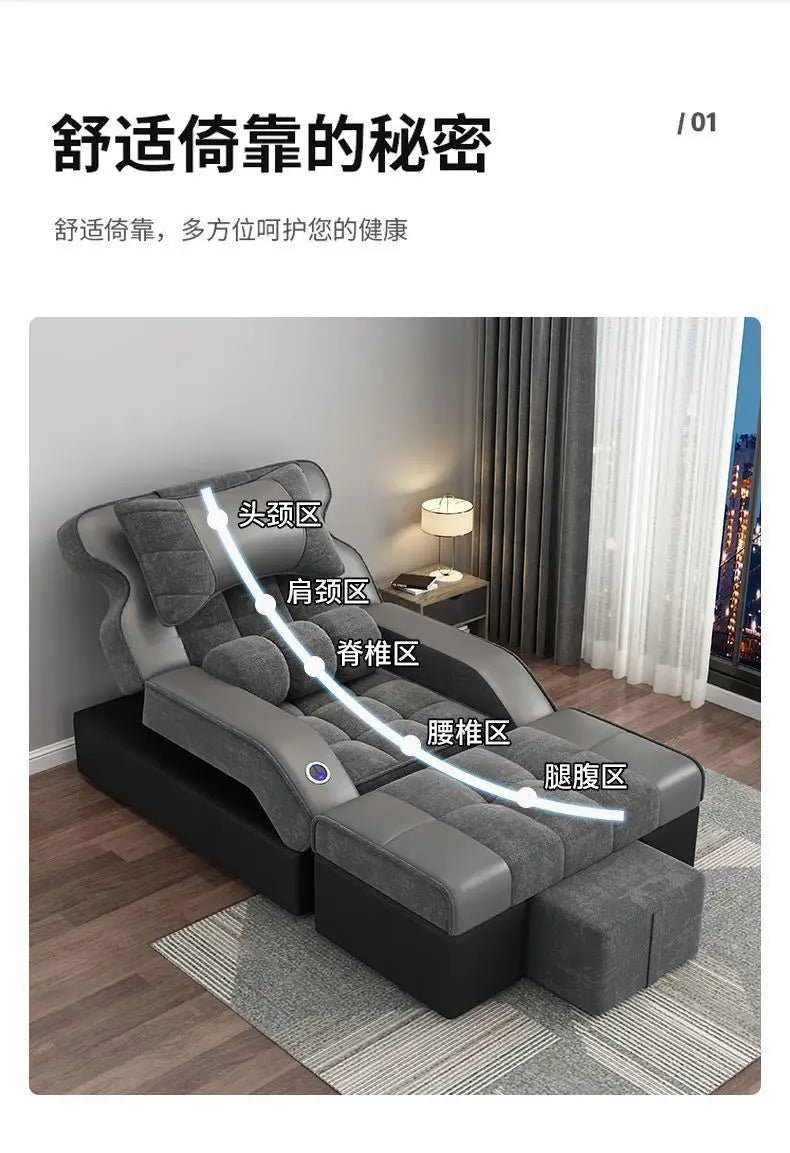 Foot massage sofa High-end electric bath bed Foot massage shop soaking and foot washing  Pedicure reclining