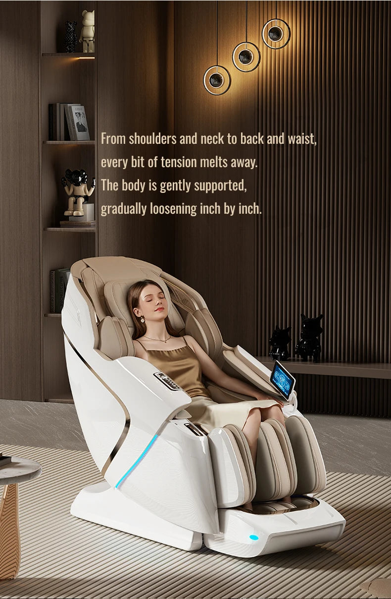2026 Künstliche Intelligenz Gesundheitswesen Produkte Ganzkörper 4D Schwerelosigkeit Luxus S L Track Massagesessel