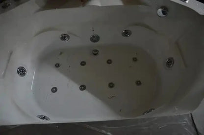 Diamantförmige Badewanne, große Doppelbadewanne