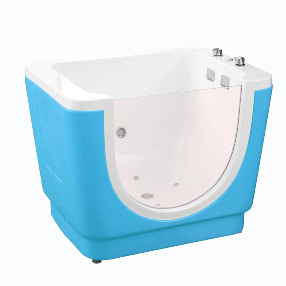 1100X850X850mm Infant Baby Portable Spa Acrylic Hydromassage Whirlpool Kids Children Bathtub NS807A
