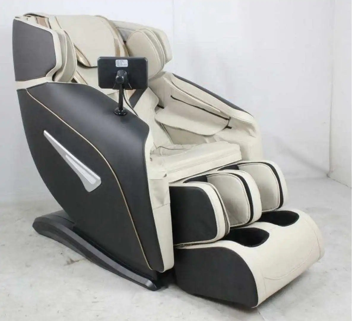 YTYIN Nowcozy Relax Massagesessel, Ganzkörper-Zero-Gravity-Shiatsu-Massagesessel mit Bluetooth-Wärmefußrolle
