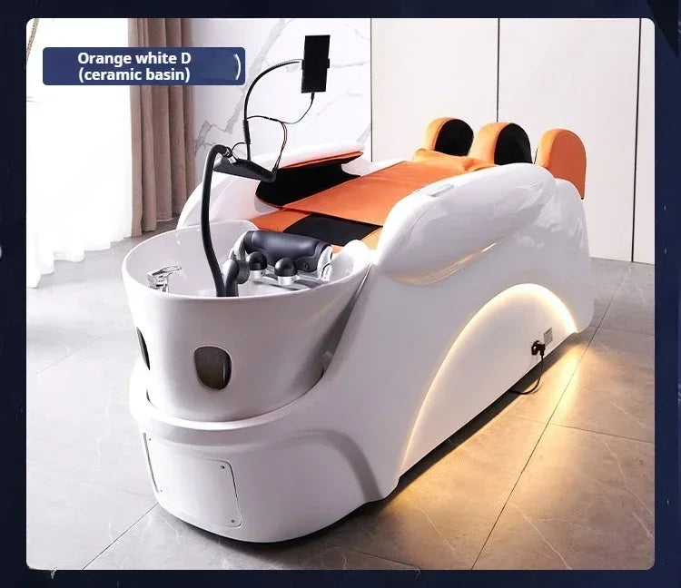 Rofessional Hairdresser Washing Machine Stretcher Spa Hair Beauty Salon Chairs Cosmetologist spa capillaire Luxury Products