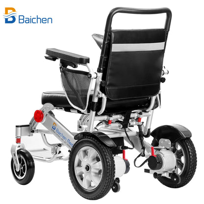 600W Double Motor Folding Wheelchair 13Ah Lithium Battery Wheelchair Electric