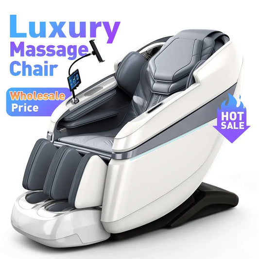 Massagesessel Ganzkörper Neuer Modell Home Office Fabrik Elektrische Heizung Kneten Luxus Zero Gravity Relaxsessel Massagesessel