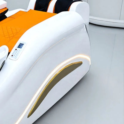 Barber Shop Lounge Shampoo Chair Bed Ear Picking Equipment Sink Shampoo Chair Comfort PU Leather Furniture Shampooing Lit MHXFY