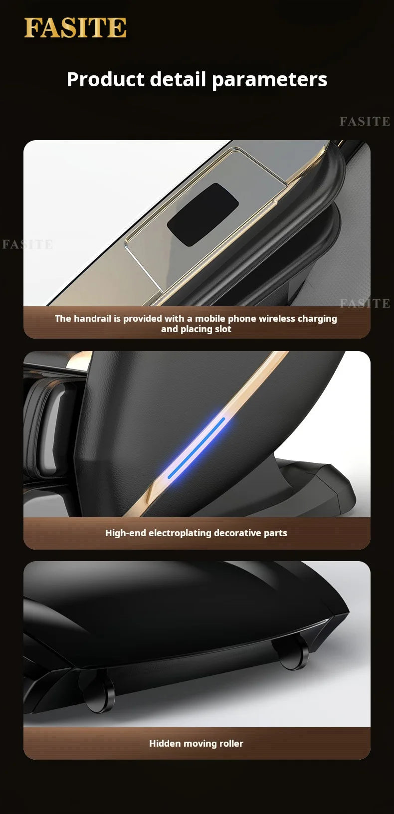 Intelligent voice massage chair household full body electric multi-function luxury space capsule intelligent massage sofa