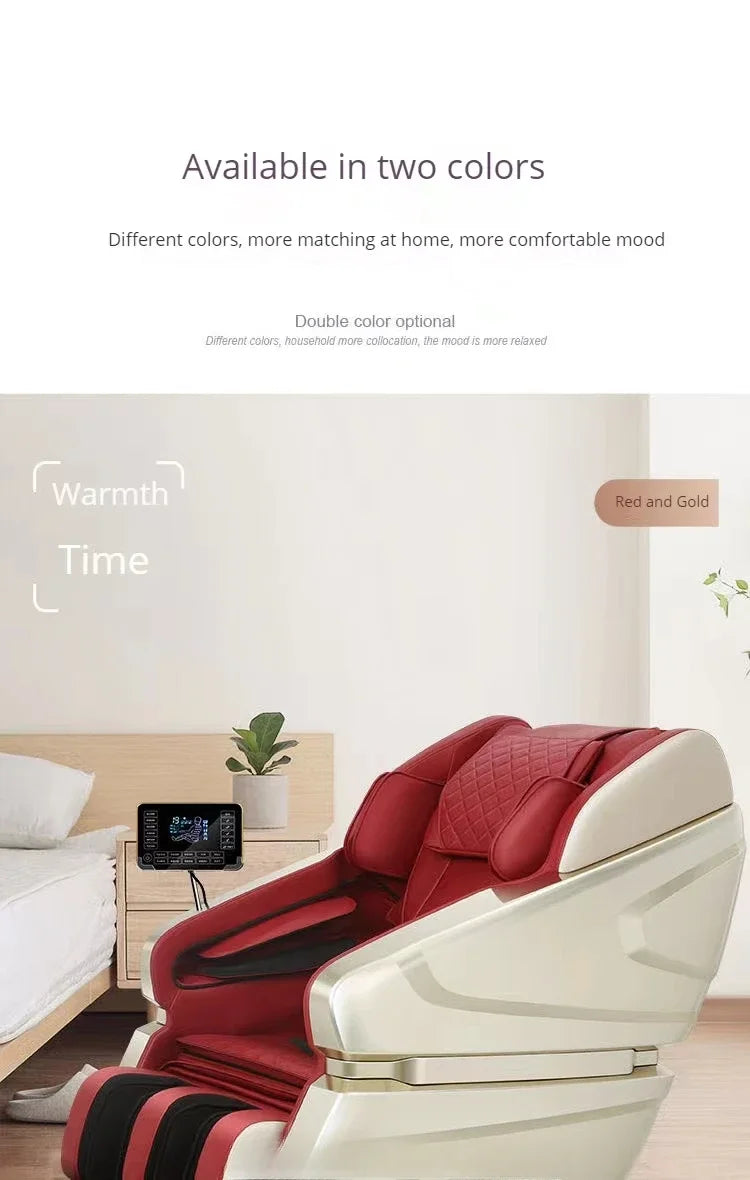 OEM Modern Shiatsu Massager Blood Circulation SL Track Full Body Luxury 4d Ai Zero Gravity Massage Chair