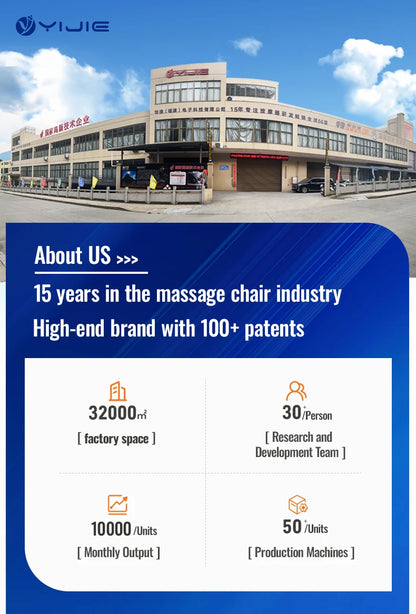 Zero Gravity Luxus Shiatsu Ganzkörper-Luftstreckungs-Doppelkern-Massagesessel