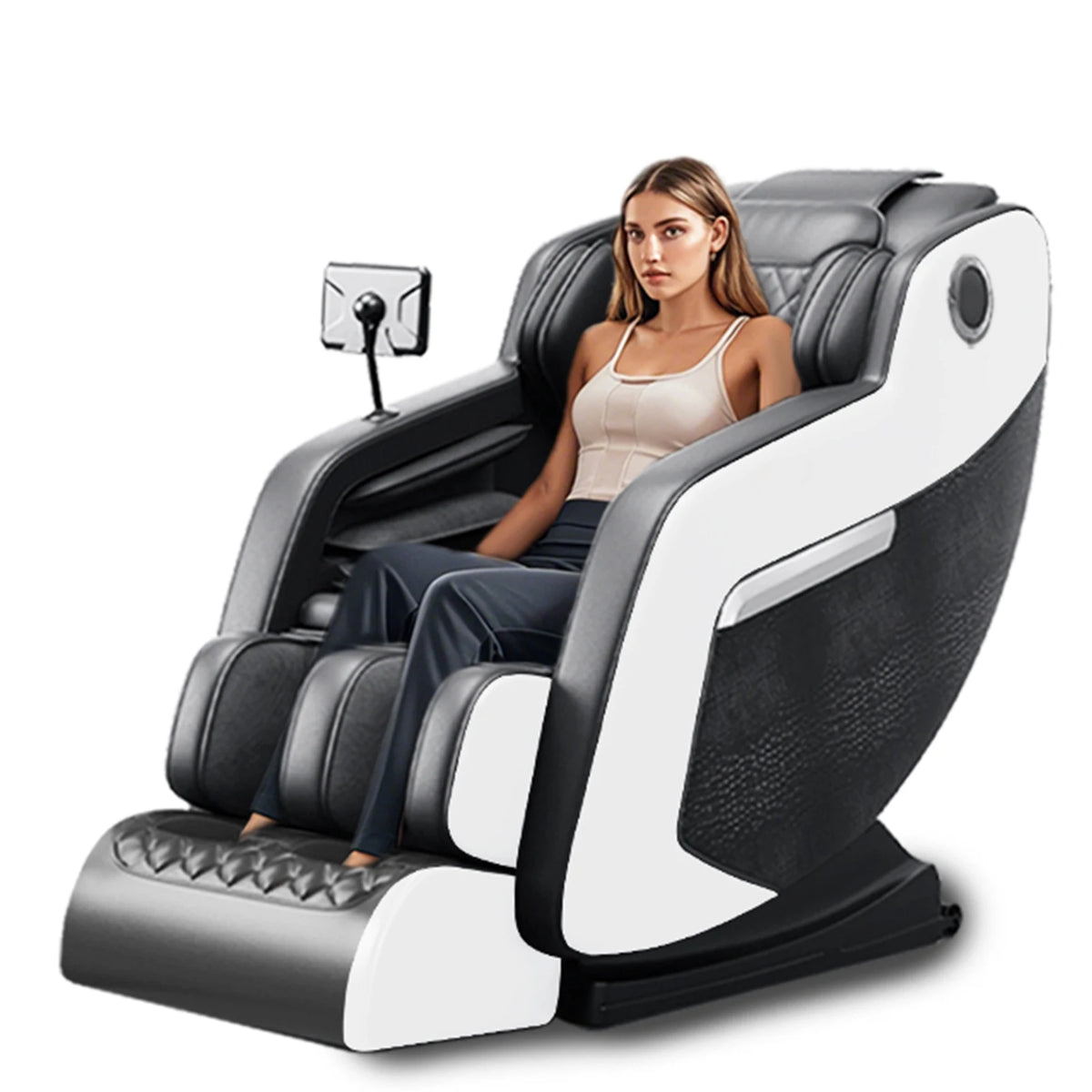 Das perfekte Geschenk für Entspannung & Gesundheit! Zero-Gravity-Massagesessel mit Hüftheizung, Fußmassage und vollständiger Airbag-Abdeckung