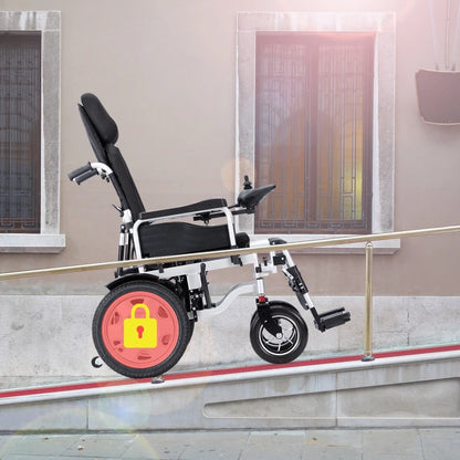 Electric wheelchair front drive automatic intelligent folding lightweight elderly disabled walking assistance Electric wheelchai