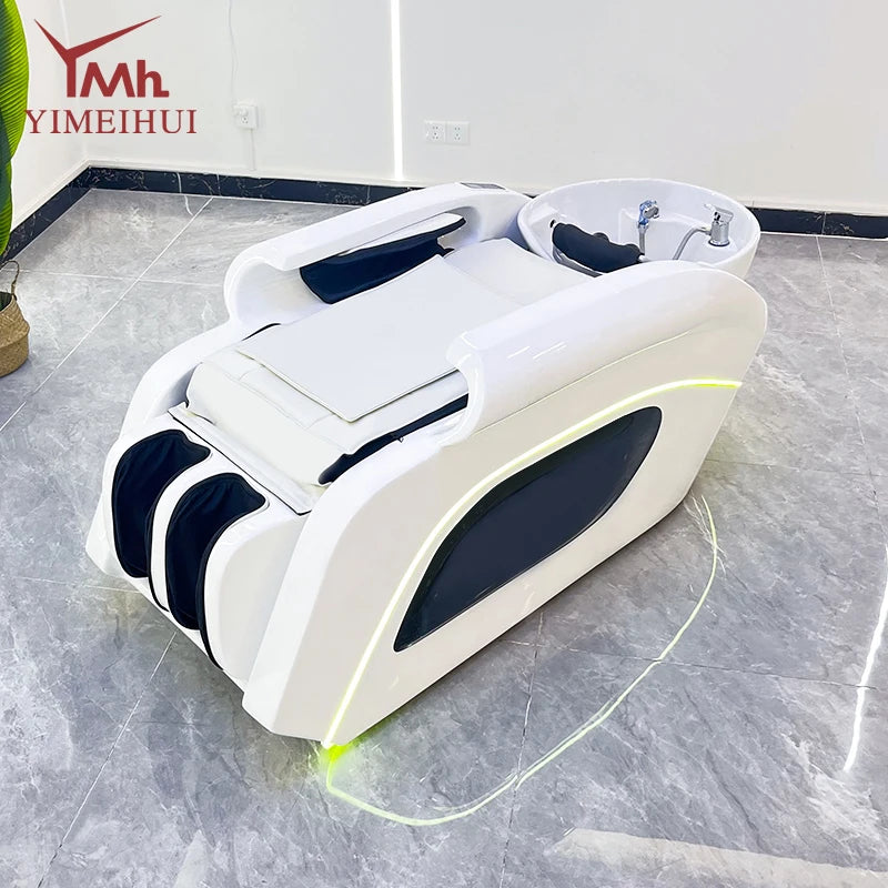 Head Spa Bed Massage Therapy Hair Shampoo Washing Electric Luxury Head Spa Beds
