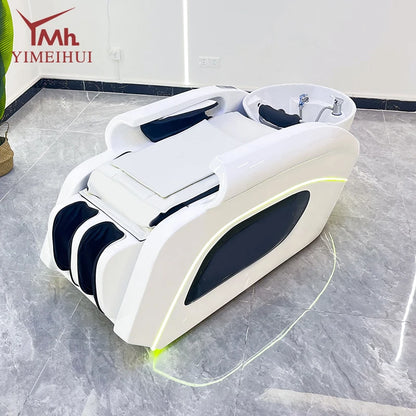 Head Spa Bed Massage Therapy Hair Shampoo Washing Electric Luxury Head Spa Beds