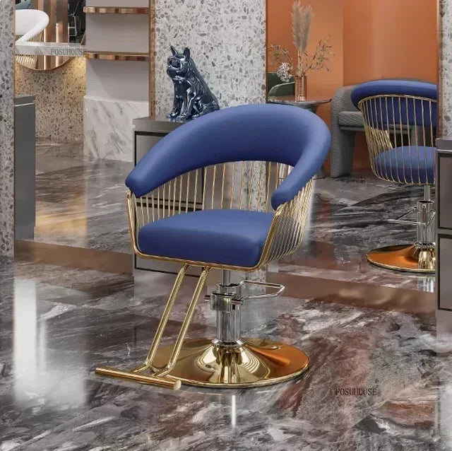 Nordic Salonmöbel Friseurstühle Friseursalon Professioneller Friseurstuhl Hebebarer Drehstuhl Schönheitssalon Friseurstuhl