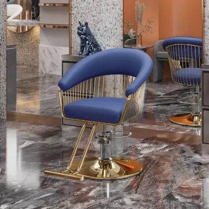 Nordic Salonmöbel Friseurstühle Friseursalon Professioneller Friseurstuhl Hebebarer Drehstuhl Schönheitssalon Friseurstuhl