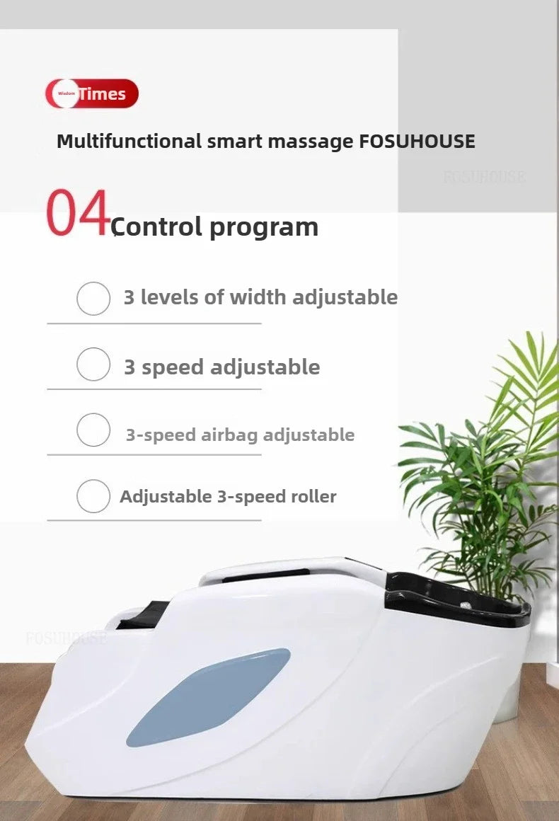 Multifunktionales Head Spa Vollautomatisches intelligentes Massagebett für Schönheitssalon für Gesundheitsclub Kommerzielle Salonmöbel