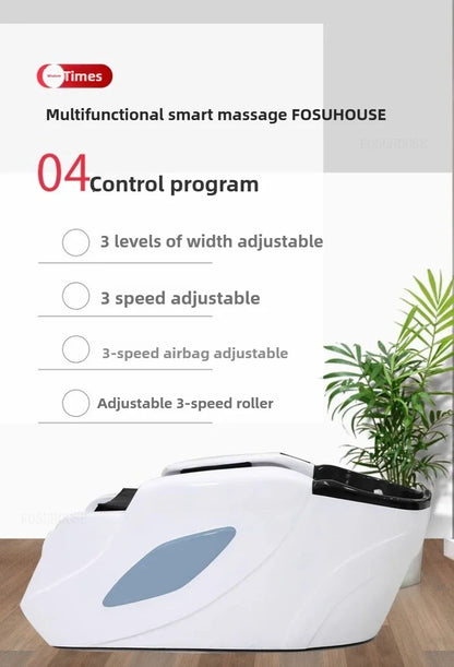 Multifunktionales Head Spa Vollautomatisches intelligentes Massagebett für Schönheitssalon für Gesundheitsclub Kommerzielle Salonmöbel