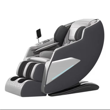 Weißer Luxus Bürostuhl Zuhause 4D SL-Schienen-Massagesessel mit Schwerelosigkeitsfunktion