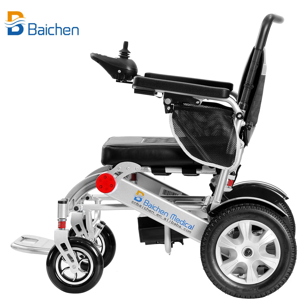 600W Double Motor Folding Wheelchair 13Ah Lithium Battery Wheelchair Electric