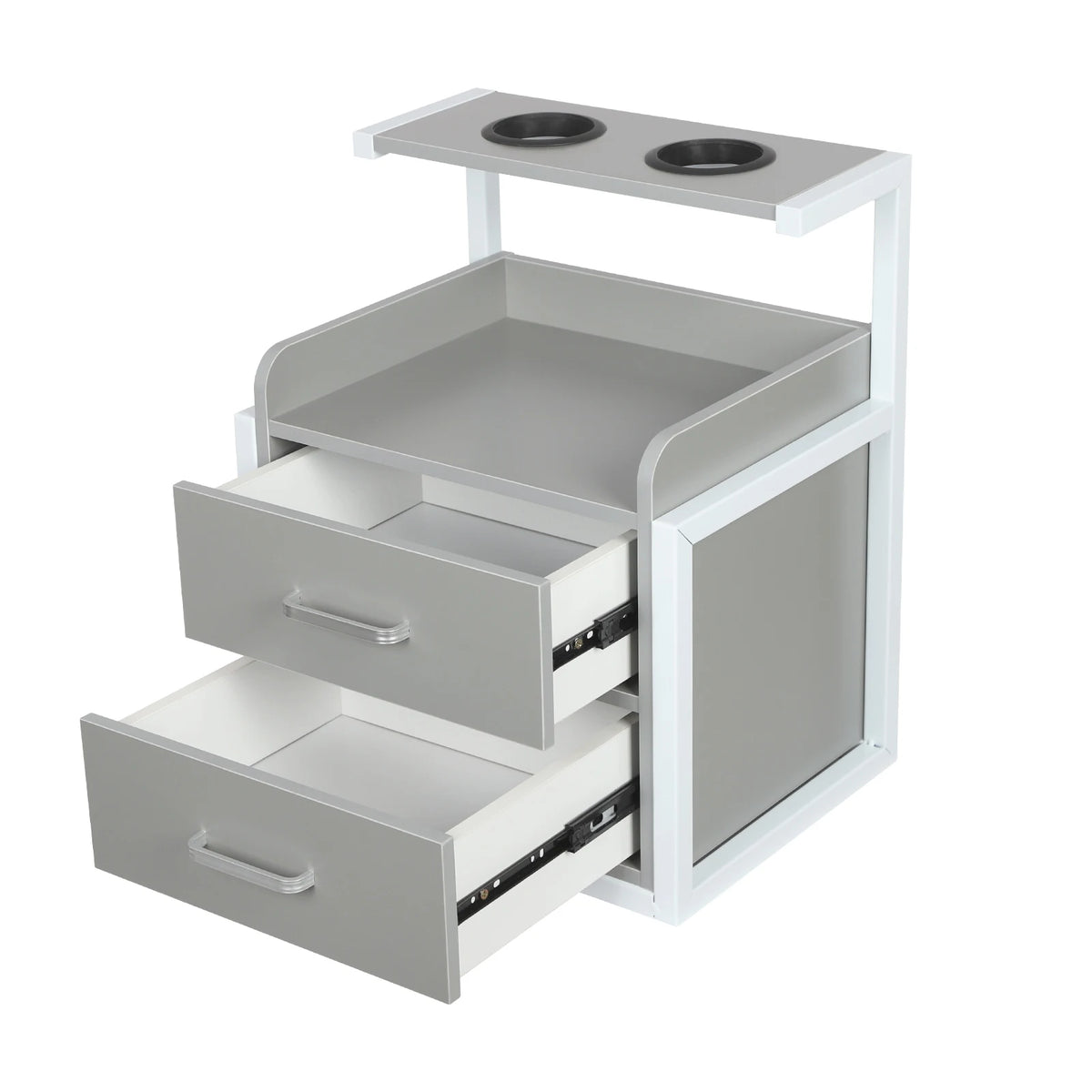 Multifunktionale Salonwagen Wandmontierter Friseurschrank Friseursalon Spezial Dauerwellen-Färbemittel-Ablageregal Möbel
