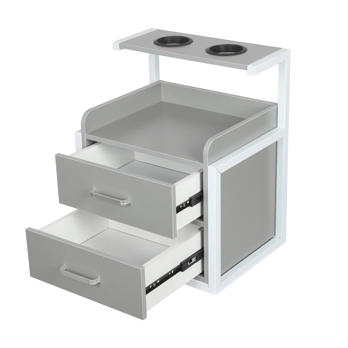 Multifunktionale Salonwagen Wandmontierter Friseurschrank Friseursalon Spezial Dauerwellen-Färbemittel-Ablageregal Möbel