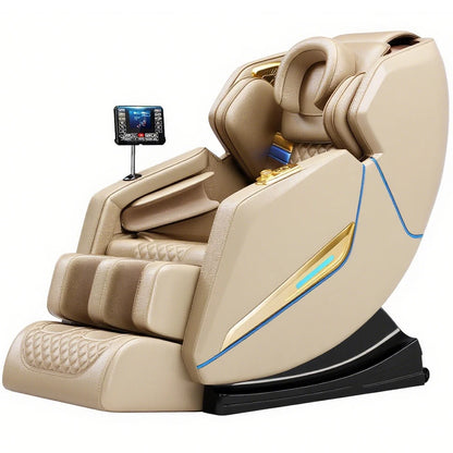 KI-gesteuerter intelligenter Massagesessel Schwerelosigkeit Geräuschloser Betrieb Lendenwirbelstütze Ergonomisches Design Ganzkörper-Massagesessel