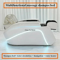 Headspa Massageliege Wasser Gewerbliche Shampoostuhl Spa Haarvorrat Japanischer Jet Mobilität Friseursalon Duschmöbel