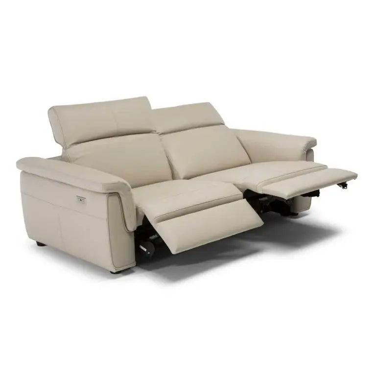 Gutes Design 2-Sitzer Elektrischer Relaxsessel Sofa Set Modernes L-förmiges Ledersofa