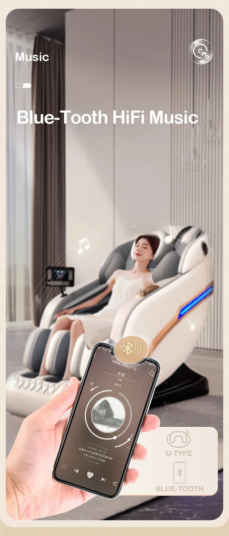 Massage Chair Home Office Factory Electric Heating Kneading Cheaper Price Luxury Zero Gravity Recliner Massage Chair
