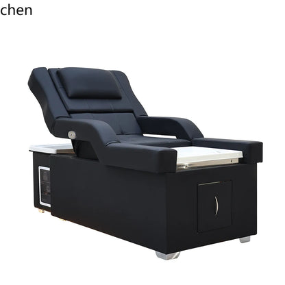 CZ  Electric Adjustable Foot Spa Beauty Shampoo Bed Massage Foot Soak Automatic Up and Down Foot Bath Health Salon