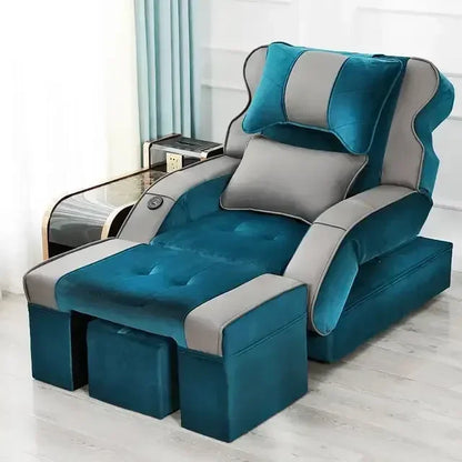 Fuß-Spa Tragbarer elektrischer Relaxsessel Sofa Stuhl Nagel Pediküre Silla Maniküre Salonmöbel