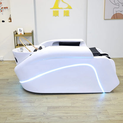 Head SPA Hydrotherapy Automatic Massage Shampoo Bed Hair Salon Furniture Massage Table Health store Equipment Factory Direct