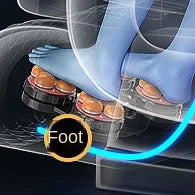New Arrival Modern Shiatsu Zero Gravity Full Body Massage Chair 3D Head Luxury Electric Foot Massage Armchair